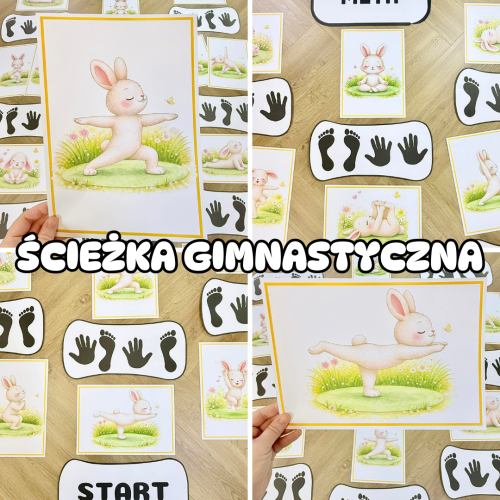 Wielkanocna Gimnastyka / Joga Z Zajączkiem -  Wielkanoc  
