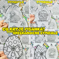 Co kryje pisanka ? Wielkanocne Symbole  ( wersja biało-czarna ) Wielkanoc  