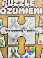 Puzzle z Hasłami do pokolorowania - Dzień Autyzmu  