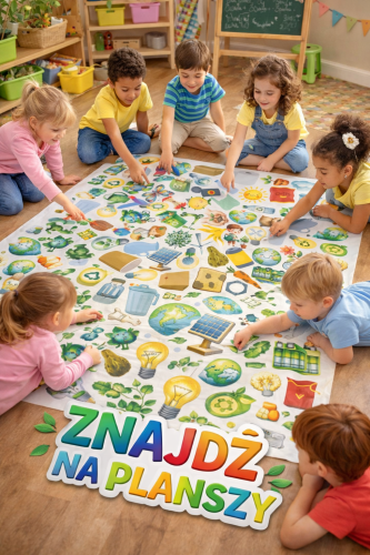  Znajdź Elementy na Planszy XXL  - Dzień Ziemi 