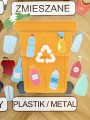Segregowanie Śmieci - Śmietniki XXL / 80 Ilustracji Śmieci- Dzień Ziemi  
