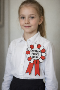 Kokardy /Kotyliony Narodowe z możliwością edycji imion   - Dzień Niepodległości / Święto Konstytucji 3 Maja 