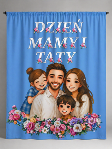   Dekoracje  + Napis ( wzór 2) -  Dzień Mamy i Taty 