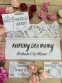  Skrzynka Z Kuponami i Kwiatkami ( dla mamy) - Dzień Mamy i Taty  