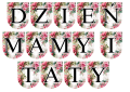 Napis / Girlanda - Dzień Mamy i Taty  