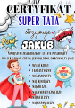 Certyfikat Super Taty z możliwością edycji - Dzień Taty