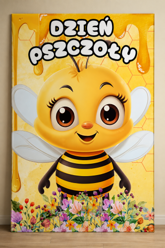 Plakat XXL - Dzień Pszczoły