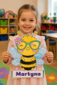  Pszczoły Z Możliwością Edycji Imion ( wzór 1 ) - Dzień Pszczoły 