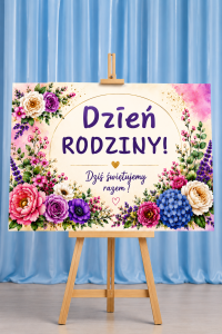 Tablica Powitalna ( wzór 5 )- Dzień Rodziny