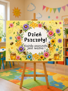 Tablica/ Plakat XXL - Dzień Pszczoły