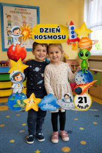 Fotobudka / Ramka do zdjęć - Dzień Kosmosu 
