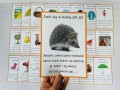 Jesienne Karty Ruchowe z Zagadkami - Jesień 