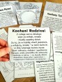 Składane  Kartki 3D z Życzeniami - Dzień Mamy i Taty/ Dzień Rodziny 