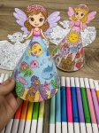 Pani Lato 3D - Praca Plastyczna  - Lato  