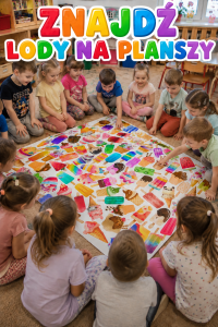 Lody - Znajdź na Planszy XXL - Lato  