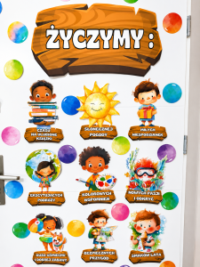  Życzymy : -  Gazetka Lato /  Zakończenie Roku