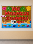 Odliczanie do Wakacji ( wzór 1)   - Gazetka / Lato 