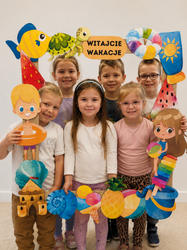 Witajcie Wakacje ( wzór 3) - Fotobudka / Ramka  Do Zdjęć- Lato 