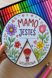 Mamo Jesteś .... - Szablon Dla Mamy - Dzień Mamy