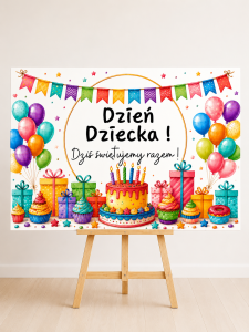 Tablica Powitalna ( wzór 2)  - Dzień Dziecka  