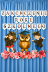 Zakończenie Roku Szkolnego - Zestaw Dekoracji ( wzór 3 ) 