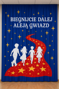 Biegnijcie Dalej Aleją Gwiazd- Dekoracje - Zakończenie Roku