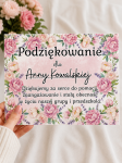 Podziękowania Dla Rodziców ( z możliwością edycji )  wersja Przedszkole - Zakończenie Roku
