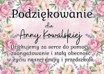 Podziękowania Dla Rodziców ( z możliwością edycji )  wersja Przedszkole - Zakończenie Roku 