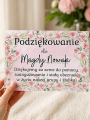 Podziękowania Dla Rodziców ( z możliwością edycji )  wersja Żłobek - Zakończenie Roku 