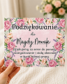 Podziękowania Dla Rodziców ( z możliwością edycji )  wersja Żłobek - Zakończenie Roku 