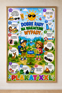 Dobre Rady Na Wakacyjne Wypady - Plakat XXL 