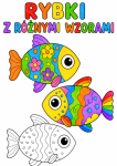 Rybki Z Różnymi Wzorami  - Prace Plastyczne - Lato  