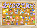  Życzymy : -  Gazetka/ Dekoracje - Lato /  Zakończenie Roku 