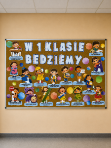 W klasie 1 będziemy - Gazetka/ Dekoracje   