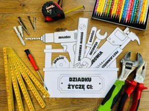 Dzień Babci i Dziadka- Skrzynka z życzeniami dla dziadka