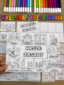 Nasze Zasady - Uczeń - Książeczka Składana / Wklejka