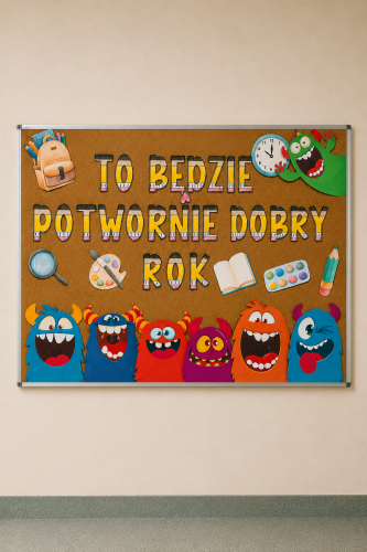  To będzie Potwornie Dobry Rok- Gazetka ( wzór 2 )
