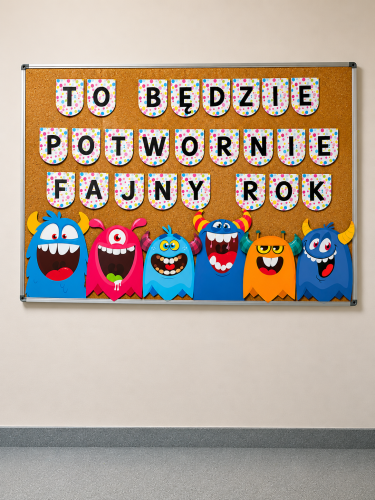  To Będzie Potwornie Fajny Rok- Jesienna Gazetka - (wzór 1)