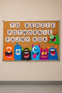  To Będzie Potwornie Fajny Rok- Jesienna Gazetka - (wzór 1) 