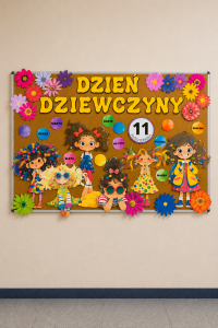Dzień Dziewczyny - Dekoracje/ Gazetka