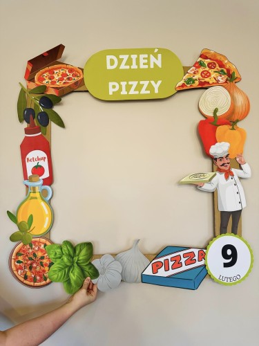 Dzień Pizzy- Fotobudka/ Ramka