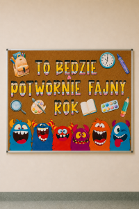 To będzie Potwornie Fajny Rok-  Gazetka ( wzór 2 )