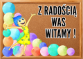  Z Radością Was Witamy - Gazetka / Rozpoczęcie Roku 