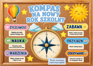 Kompas Na Nowy Rok Szkolny - Gazetka / Rozpoczęcie Roku  