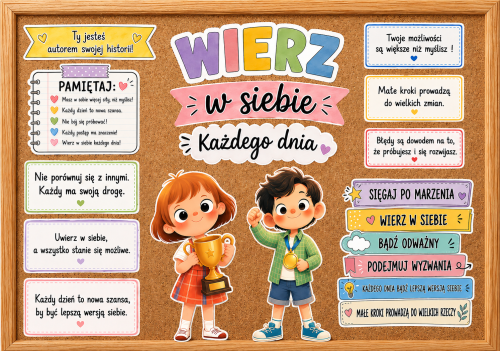 Wierz w Siebie Każdego Dnia - Gazetka / Rozpoczęcie Roku