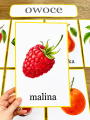 Owoce i Warzywa - Plansze z Ilustracjami   