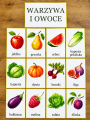 Owoce i Warzywa - Plansze z Ilustracjami   