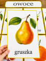 Owoce i Warzywa - Plansze z Ilustracjami   