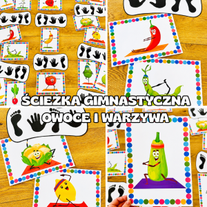 Gimnastyka / Ścieżka - Warzywa i Owoce 