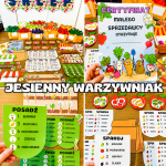  Warzywniak- Kącik Zabaw / Ćwiczeń  z Owocami i Warzywami